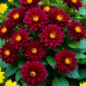 Георгин Вуцапо купить по цене от 327р. в интернет-магазине «Посадика» с доставкой почтой в в Плесе и по всей России – [изображение №1].